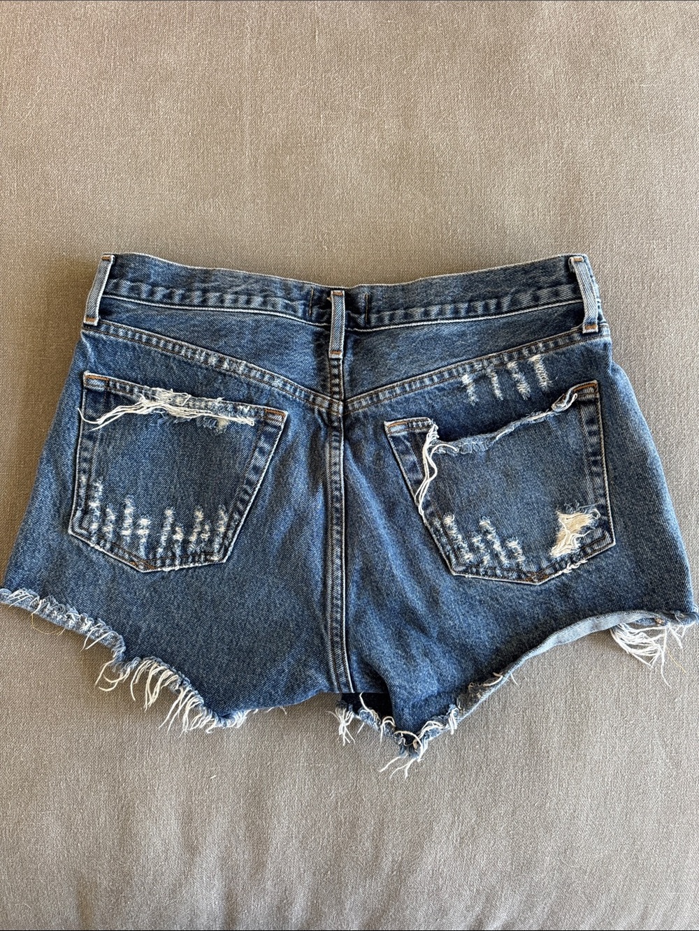AGOLDE Denim Jean Shorts size 28 - Picture 2 of 4
